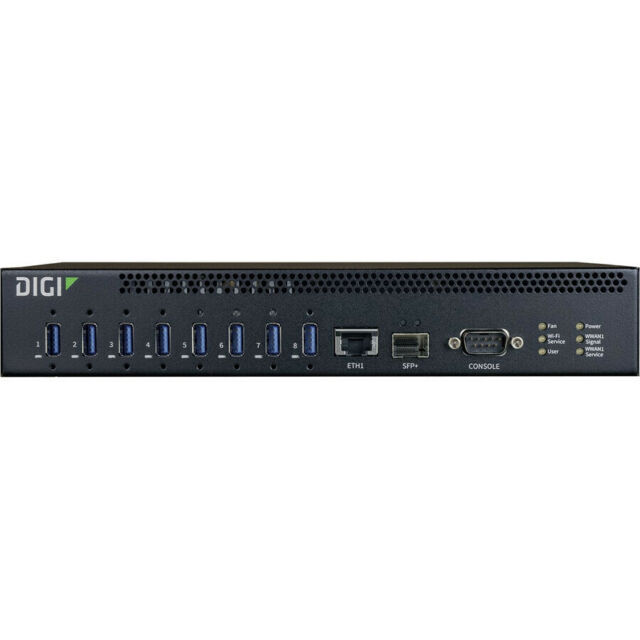 Digi AW08-G300 Anywhere USB 8 Plus Managed Hub