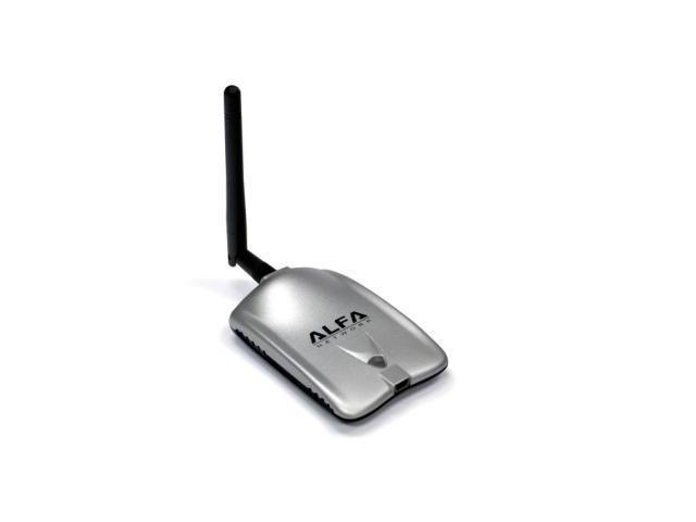 ALFA AWUS036H 1000mW 1W 802.11b/g USB WIRELESS WIFI NETWORK ADAPTER WITH 5dBi ANTENNA FOR WARDRIVING & RANGE EXTENSION