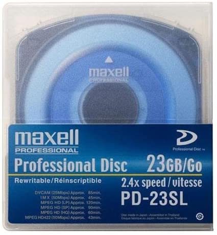 Maxell PD-23SL XDCAM 23 GB Professional Hard Disk Recording Medium