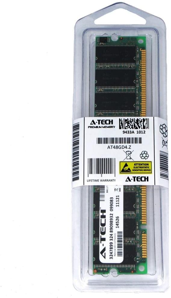 Módulo de memoria Desktop 512MB SDRAM PC133  (168-pin DIMM, 133MHz) Genuine A-Tech Brand