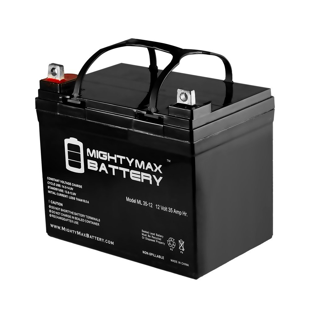 12V 35AH Battery Replaces 33ah Interstate DCS-33H, DCS33H - Mighty Max Battery brand product