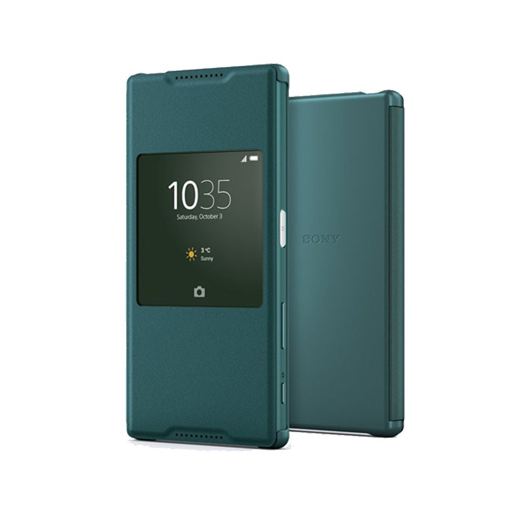 Sony Scr42 Smart Style-up Cover Case for Xperia Z5 (Green) (Not Compatible with Sony XperiaTM Z5 Compact/z5 Premium)
