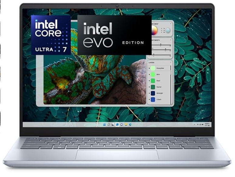 Laptop  DELL Inspiron 14 Plus 7440 - Pantalla de 14 pulgadas 16:10 2.8K (2880 x 1800), Intel Core Ultra 7-155H, 32GB LPDDR5X RAM, 1TB SSD, Intel Arc Graphics, Windows 11 Home,
