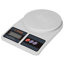 BÁSCULA DIGITAL DE COCINA CON BASE DE PLÁSTICO DE CAPACIDAD DE 11.0 LBS.