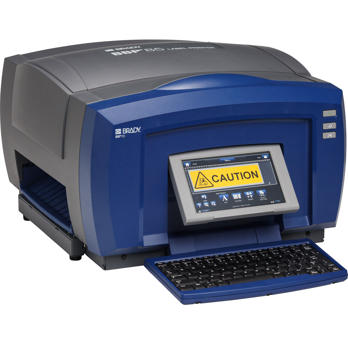 BBP85 Industrial Sign and Label Printer with Workstation Safety and Facility ID Software