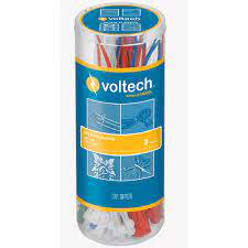 Volteck - Bote con cinchos de plástico, 650 piezas