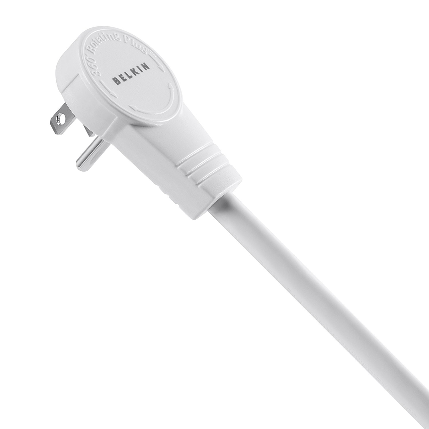 BELKIN DE BANDA DE ENERGIA COMERCIAL DE 6 SALIDAS CON CABLE DE ALIMENTACION DE 6 PIES Y ENCHUFE GIRATORIO, 1080 JULIOS -BE106000-06R-