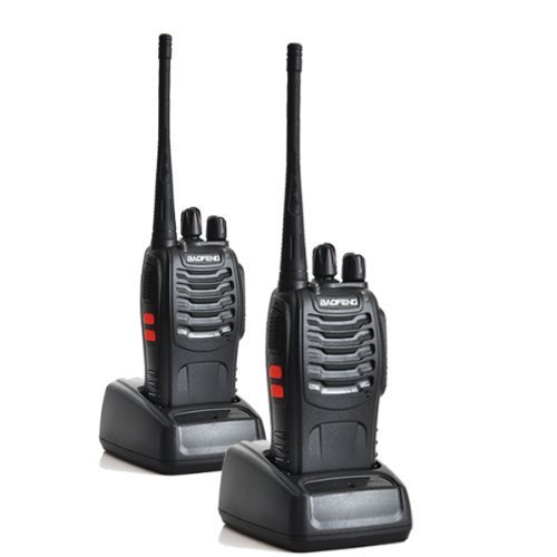 BAOFENG BF 888S RADIO DE DOS VIAS PORTATIL  CB RADIOS AURICULAR (PAQUETE DE 2)