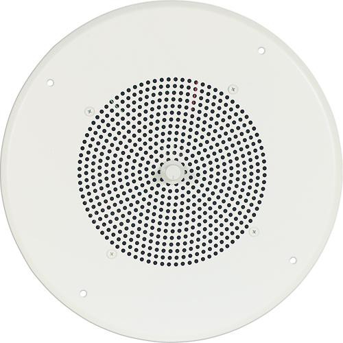 Bogen Communications Ceiling Speaker Assembly with S86 8" Cone (Bright White) T-725 4 watt transformer