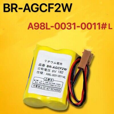BR-AGCF2W A98L-0031-0011 #L 6V LITHIUM BATTERY FOR FANUC WITH BROWN PLUG US