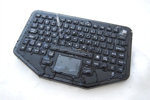 Bluetooth Wireless Industrial Keyboard with Touchpad | BT-87-TP