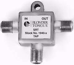 BLONDER TONGUE SRT 1940 DIRECTIONAL TAP 1-OUTPUT 12DB BT-SRT-12