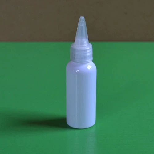 Botella de plástico PET de punta blanca, tapa de boca afilada *100 PCS*