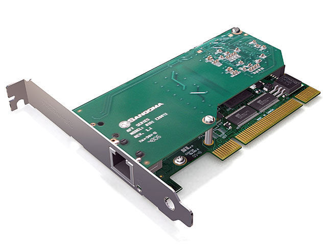 SANGOMA A101 AFT SINGLE T1 E1 DATA STREAMS PCI ASTERISK VOICE CARD