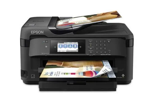 IMPRESORA DE INYECCIÓN DE TINTA TODO EN UNO GRANDE EPSON WORKFORCE WF-7710 13""x19"" C11CG36201-