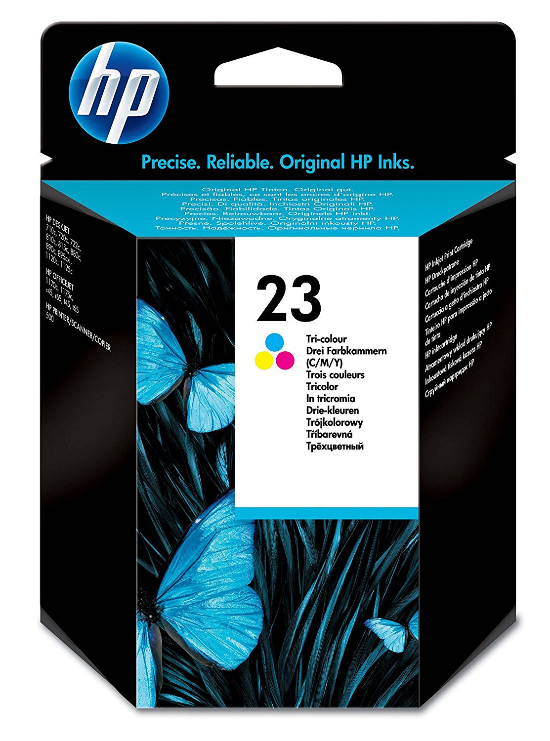 HP 23 TRI-COLOR INK CARTRIDGE (C1823D)