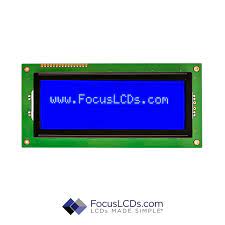 20x4 Character LCD Display C204BLBSBSW6WN55XAA