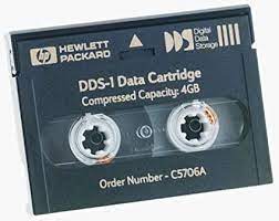 HEWLETT PACKARD C5706 A 4 MM DDS-1 DATA CARTRIDGE 4 GB