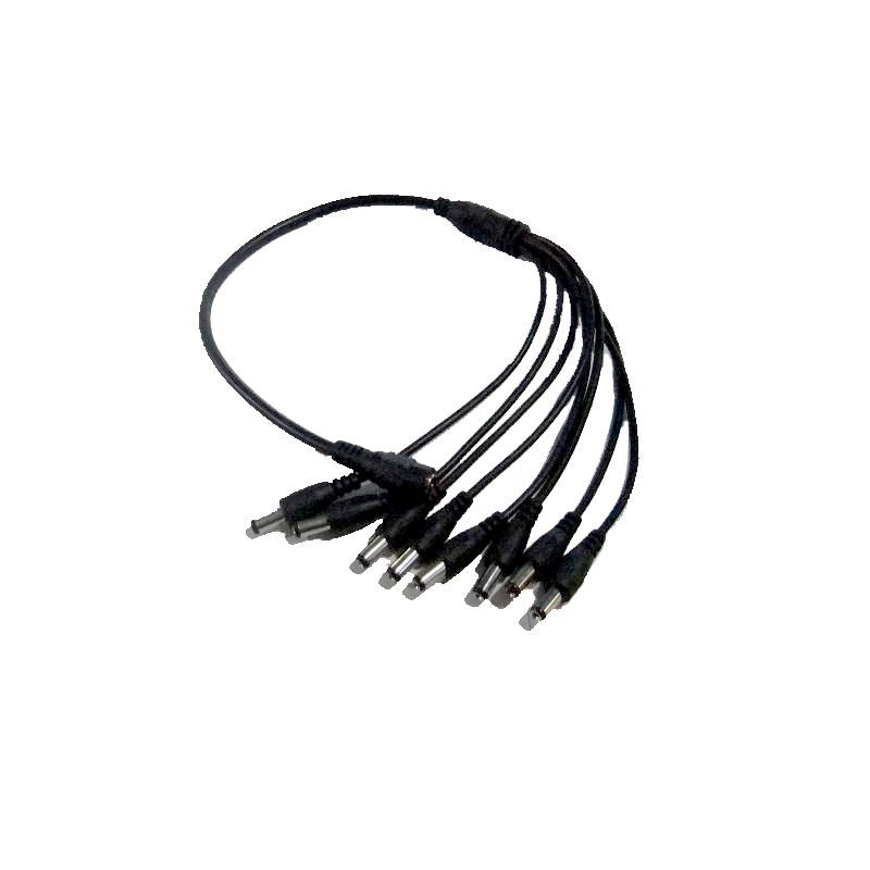 SAXXON CA PSUWB10 - DIVISOR DE ENERGIA/ TIPO PULPO/ 8 CONECTORES MACHO/ 2.1MM/ 1 CONECTOR HEMBRA