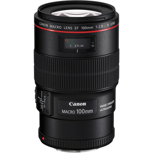 Lente Canon EF 100mm f/2.8L Macro IS USM Lens