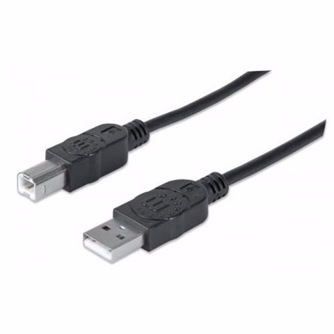 MANHATTAN CB 333368 CABLE PARA IMPRESORA USA A-B 1.8mt