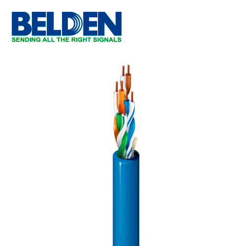 CABLE UTP CAT5E BELDEN 1583A 0063000 AZUL 24AWG 3000FT 914.4 Metros.