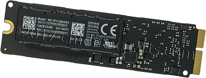 (661 – 02395) 128 GB Solid State Drive – Apple MacBook Air 13" A1466 Early 2015 (mjve2, mjvg2)