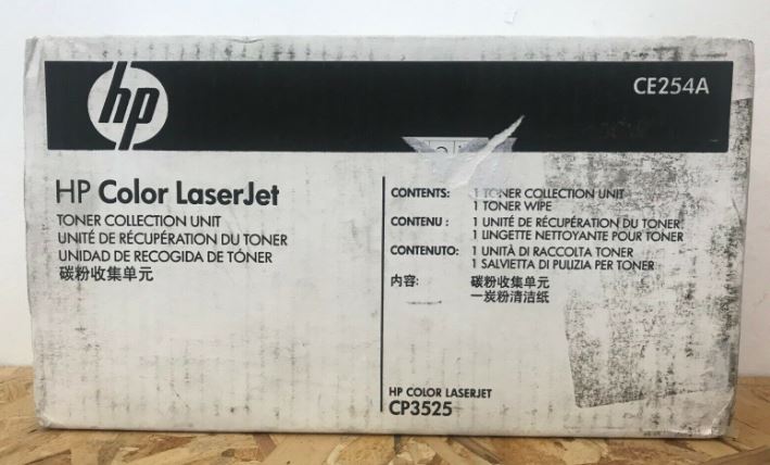 HP Color LaserJet CE254A Toner Collection Unit for CP3525 Sealed