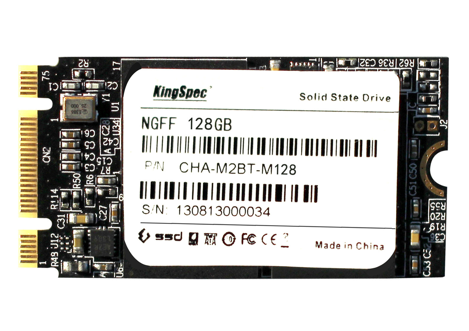 NGFF SSD 128GB for ThinkPad S3 S5 T440 W540 ASUS Lenovo K4450 Y410P K2450 Laptop CHA-M2BT-M128