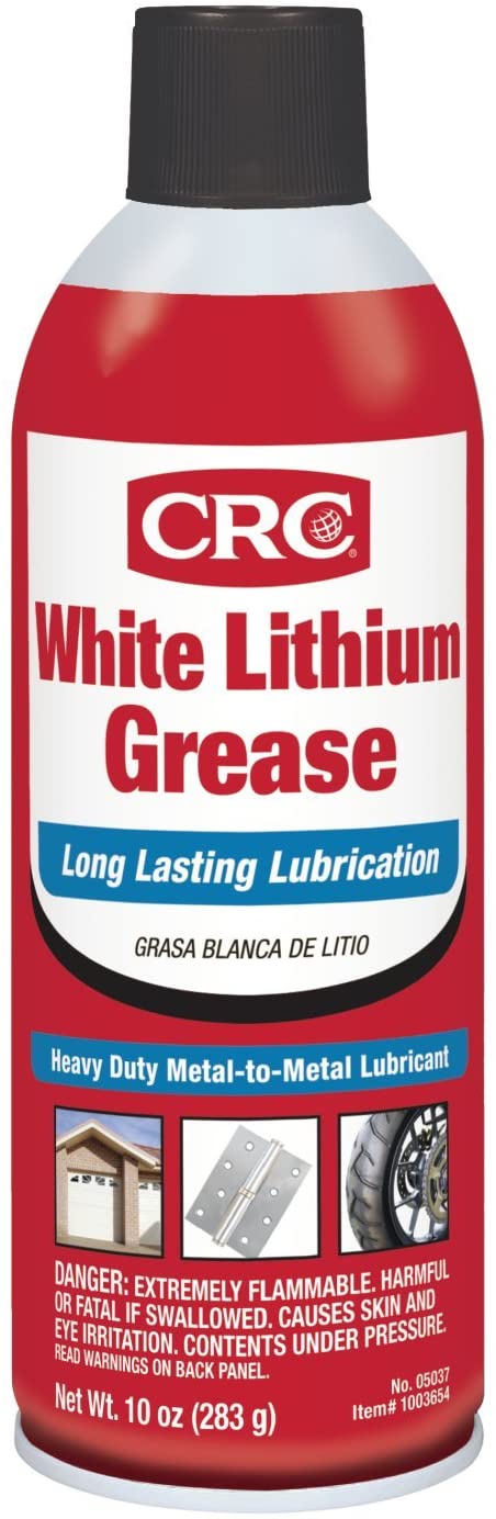 CRC 5037 grasa de litio blanca – 10 onzas, Blanco