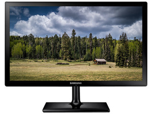 LED TV Monitor Samsung 23.6" LT24C550NH/ZX Wide 16:9, Brillo 250cd/m2. Tiempo de respuesta 2ms. Angulo de vision (170°H/160°V). Numero de colores 16.7M. Interfaz: Pc in D-Sub 1, RF In 1, 1 USB, 2 HDMI