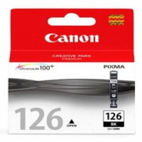 CARTUCHO CANON CLI-126 NEGRO P/IP4810,MG5210,MG6110