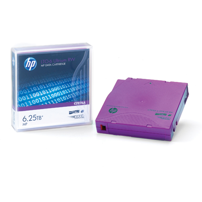 CARTUCHO DE DATOS HP LTO-6 ULTRIUM DE 6.25 TB RW