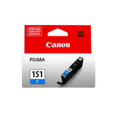 CARTUCHO CANON CLI-151 CYAN PARA IX6810, IP7210, IP8710, MG5410/MG6310, MG6410, MG6610, MG7110, MG7510, MX721, MX921,