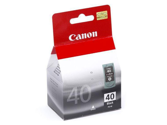 CARTUCHO CANON PG-40 NEGRO P/IP1300,1800,1900, MP-140,190