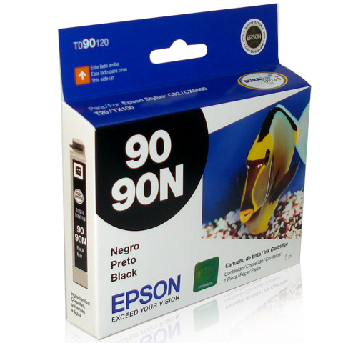 CARTUCHO EPSON MODELO 90N NEGRO, PARA C92, CX5600, T20, T21, TX100, TX110