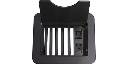 Cable-Nook Tabletop Interconnect Box w/ AC & Brackets
