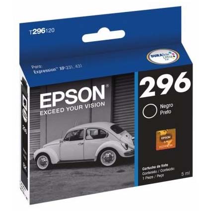 CARTUCHO EPSON T296 NEGRO XP-431/XP-231 4ML (T296120-AL)