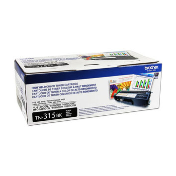 TONER BROTHER TN315BK NEGRO 6,000 PAGINAS ALTO RENDIMIENTO P/MCF9970CD