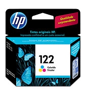 CARTUCHO HP 122  TRICOLOR P/DESKJET 1000/2000/3050 (CH562HL)