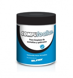 Silimex CompuToallas para Limpieza de Pantallas y Gabinetes 30 Piezas