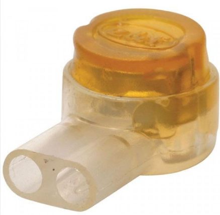 CONECTOR UY PARA EMPALME DE 2 CABLES TELEFÓNICOS