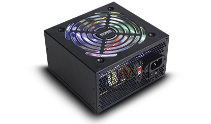 FUENTE DE PODER ACTECK FACTOR ATX 600 W 20+4 PINES 3 SATA 2 MOLEX PCI-E 6+2 VENTILADOR 12CM MODELO Z-600