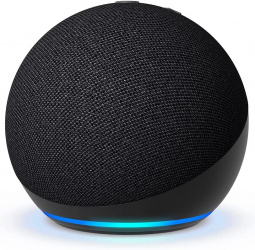 AMAZON ECHO DOT ASISTENTE DE VOZ 5TA GENERACIÓN, INALÁMBRICO, WIFI, BLUETOOTH, NEGRO.