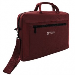 180651-3-BRobotix Maletín de Poliéster Elemental para Laptop 15.6", Rojo