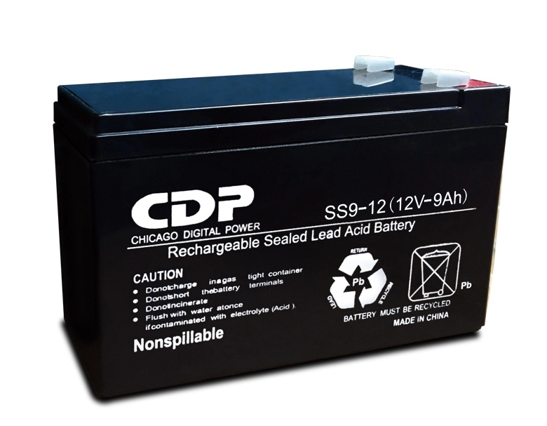CDP Batería para Alarma B-12/9.0, 12V, 9Ah