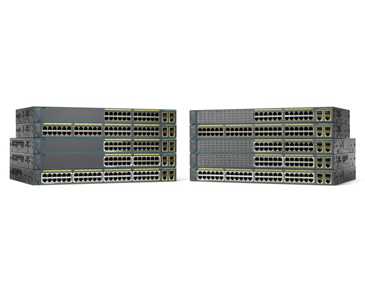 Switch Cisco Fast Ethernet Catalyst 2960-Plus, 48 Puertos 10/100Mbps