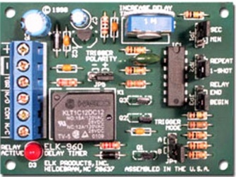 ELK MODULO RELEVADOR DE TIEMPO ELK-960, 12-24V DC, 40MA