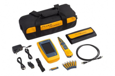 Fluke Probador de Cables LinkIQ, RJ-45, Gris/Amarillo
