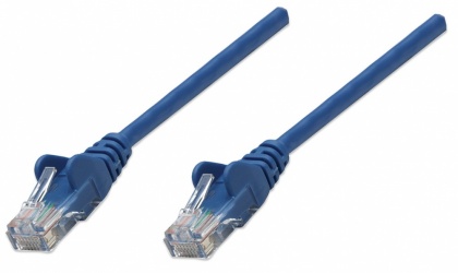 Intellinet Cable Patch Cat6 UTP 100% Cobre, RJ-45 Macho - RJ-45 Macho, 50cm, Azul